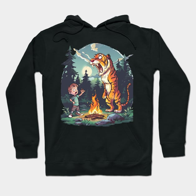 Calvin and Hobbes Miraculous Masterpieces Hoodie by Thunder Lighthouse